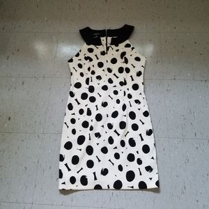 White and Black dress